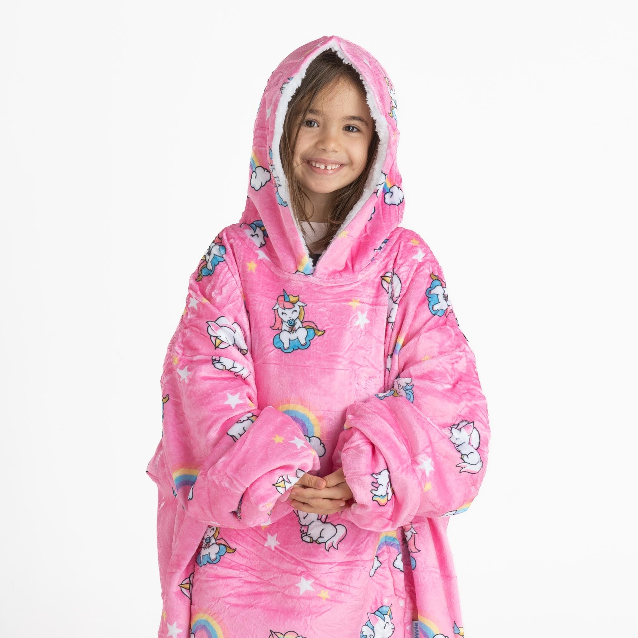 Disney Felpa Bambina - Felpa Coperta di Pile Taglia Unica - Felpa